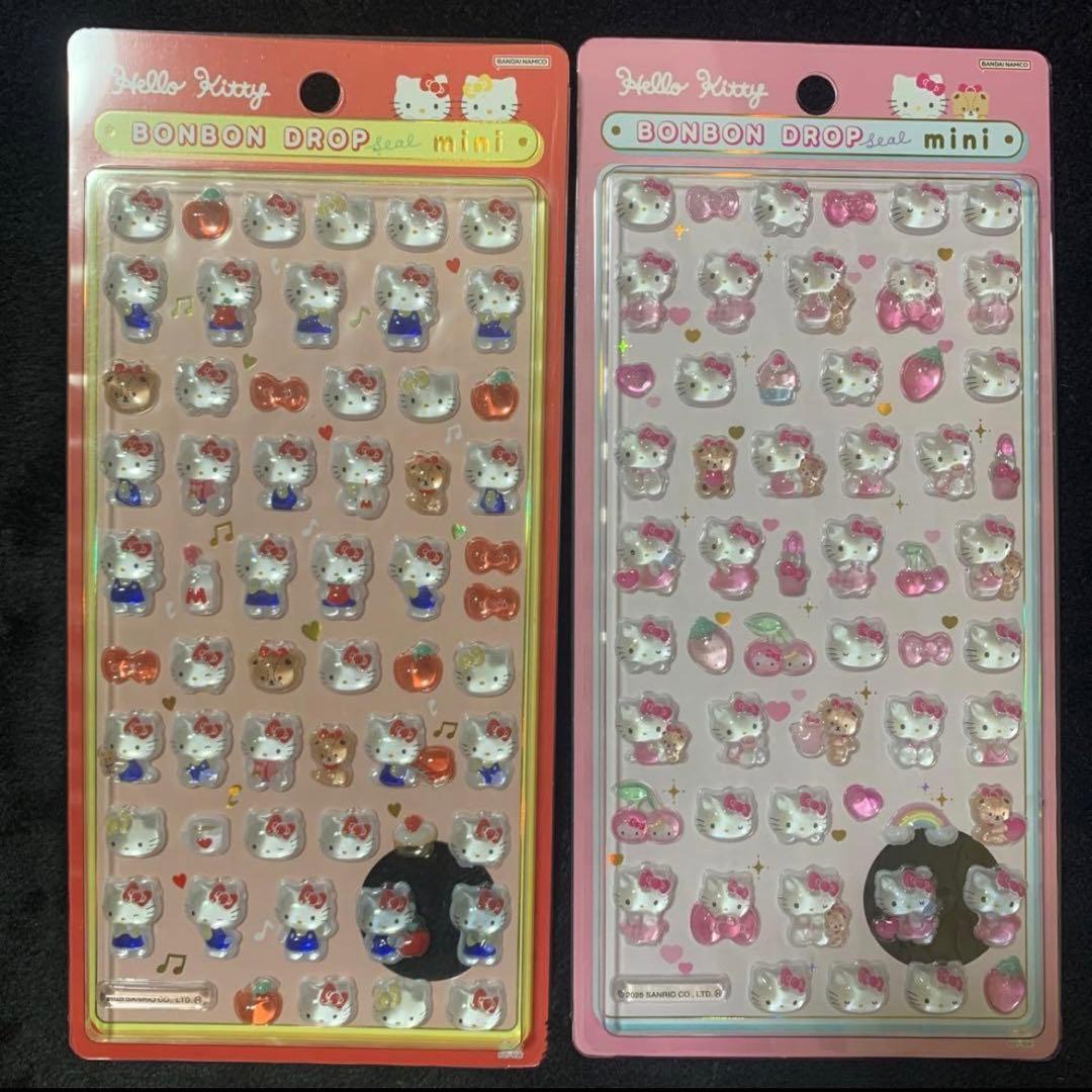 サンリオミニ ボンボンドロップシール コンプリート 8枚セット