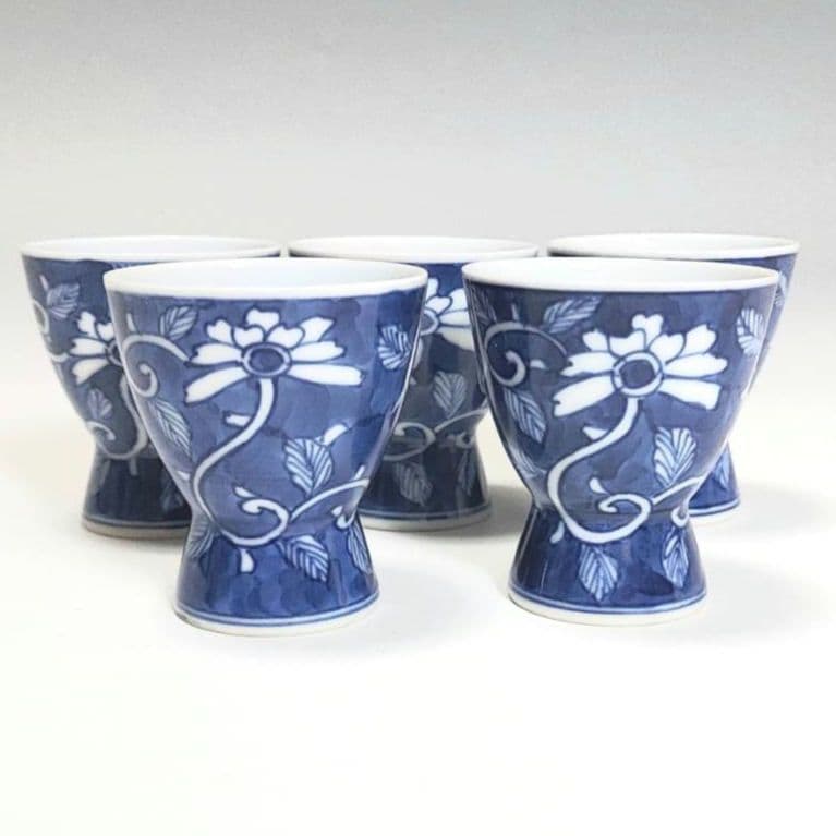 24-1265 永楽善五郎作　猪口5客