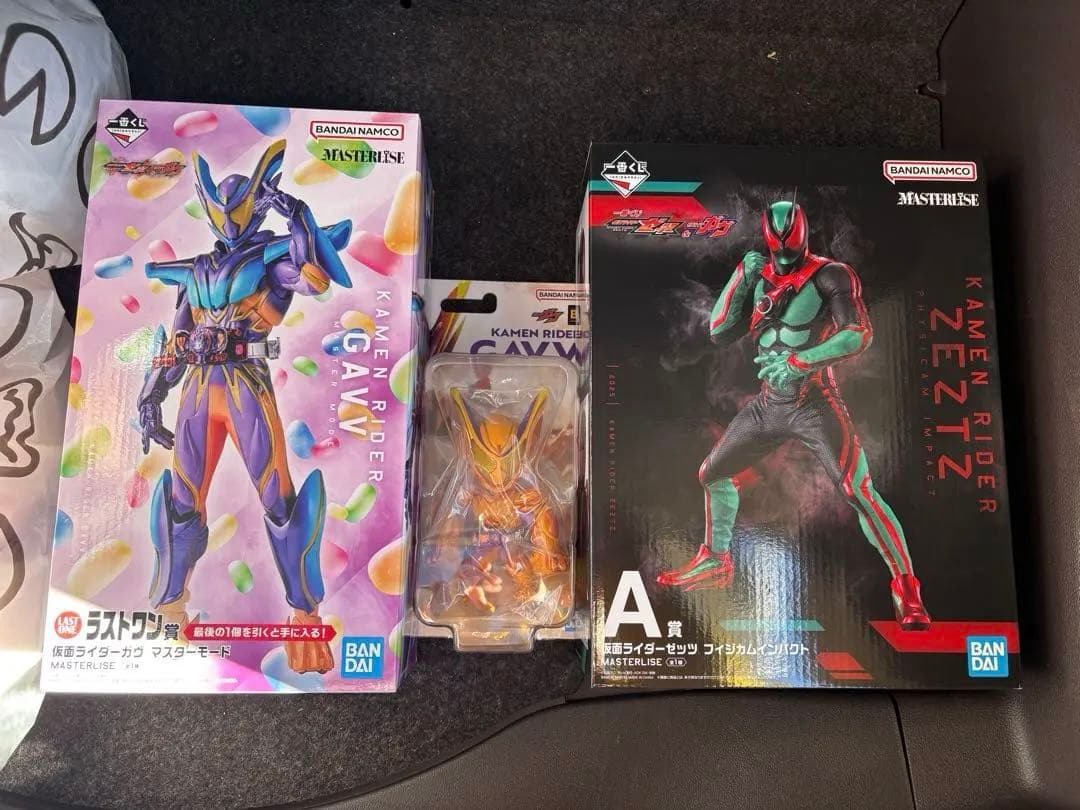 一番くじ 仮面ライダーゼッツ＆仮面ライダーガヴ A賞 C賞 ラストワン セット