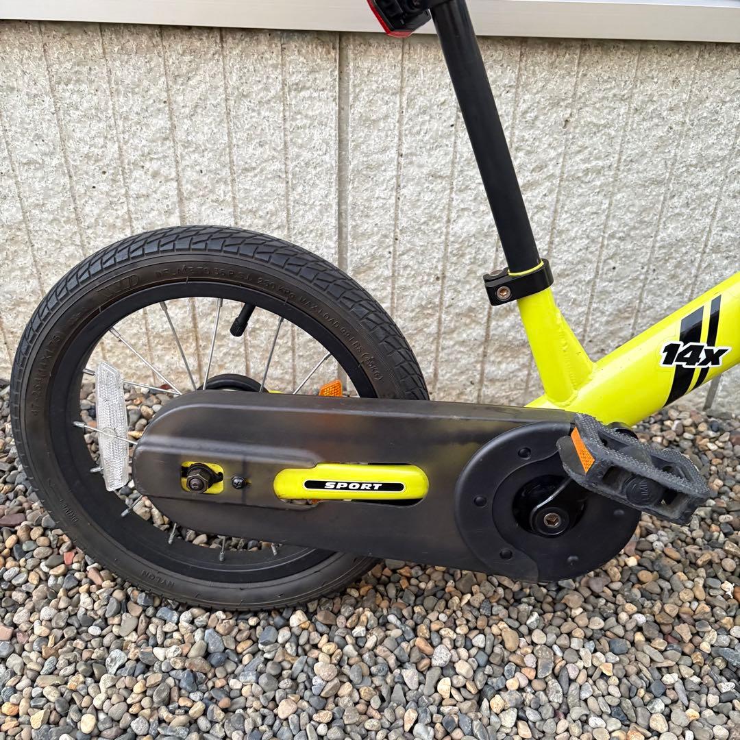 【美品✨希少カラー✨】STRIDER 14X ライムイエロー　説明書・部品付