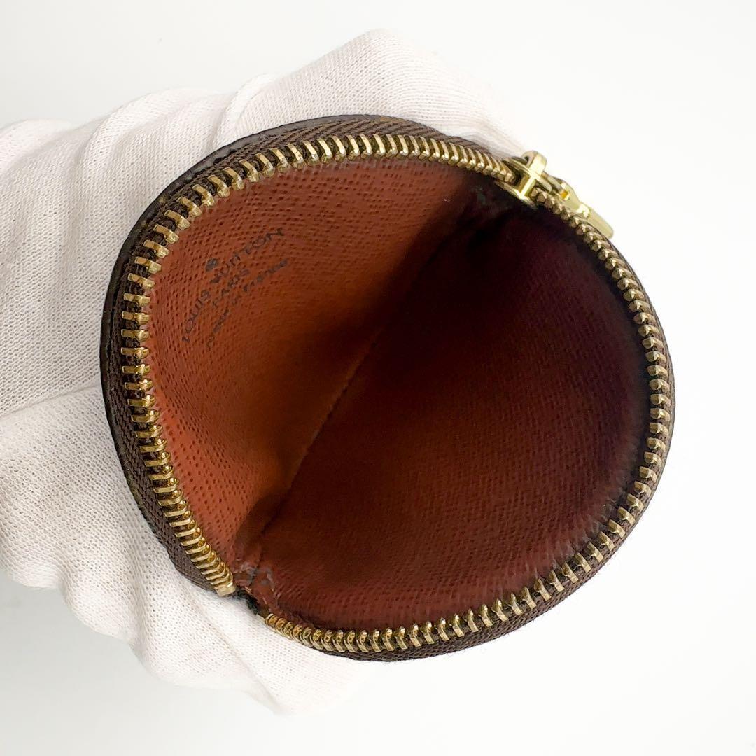 【使用感少】ルイヴィトン モノグラム ポルトモネ ロン ケース 小銭入れ