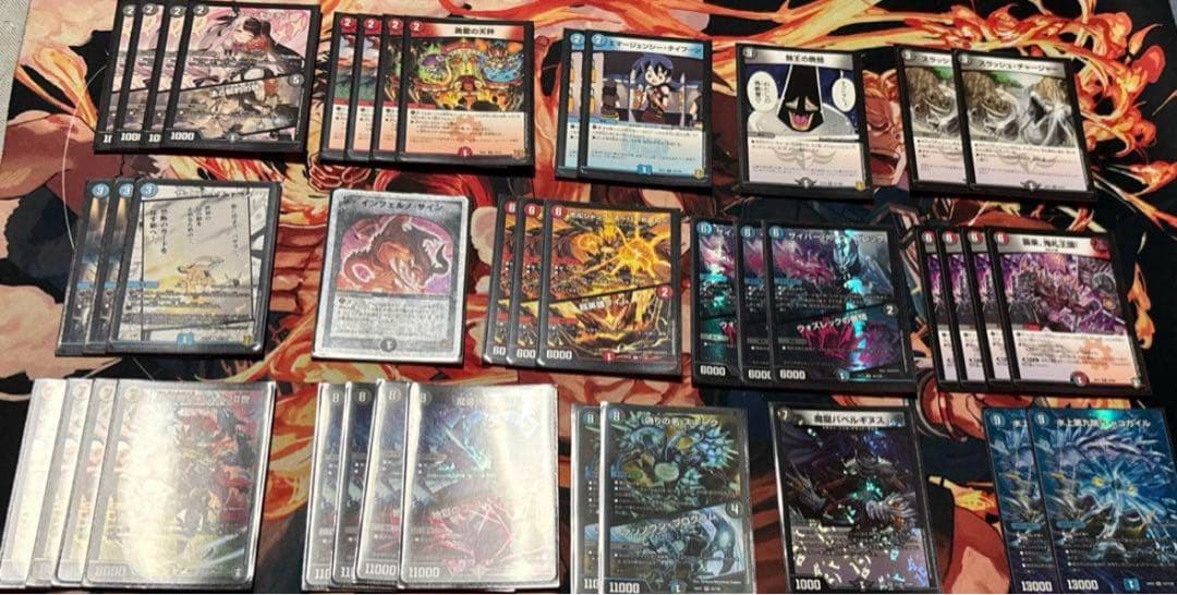 3デッキセット リースボルシャック、赤黒バイク、ロマノフワンショット バラ売り可