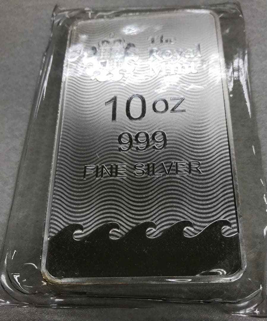 B001 10 oz ブリタニア 銀バー 999