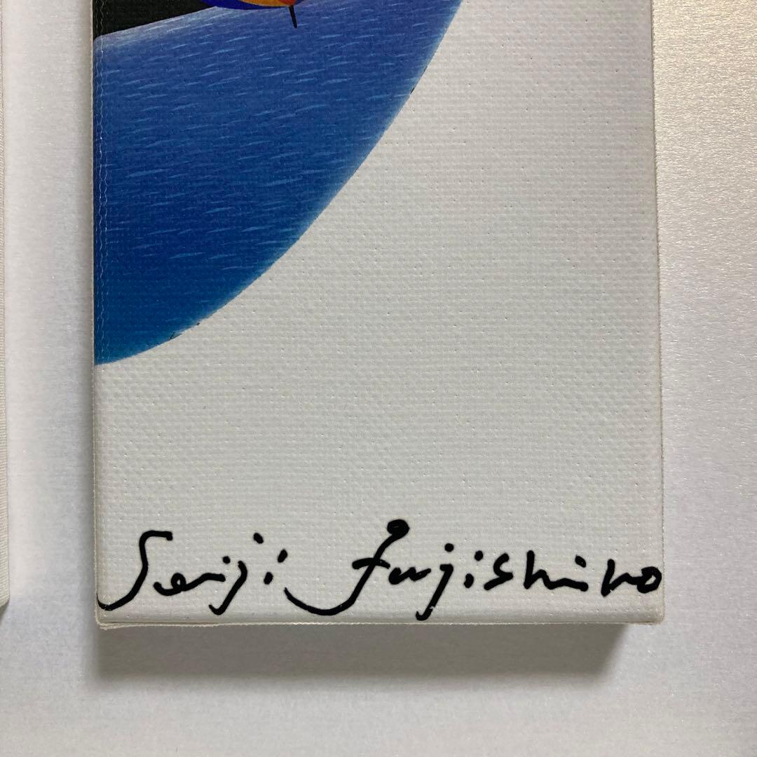 【真作保証】藤城清治 キャンバスジクレー 直筆サイン 150部限定 版画 絵画