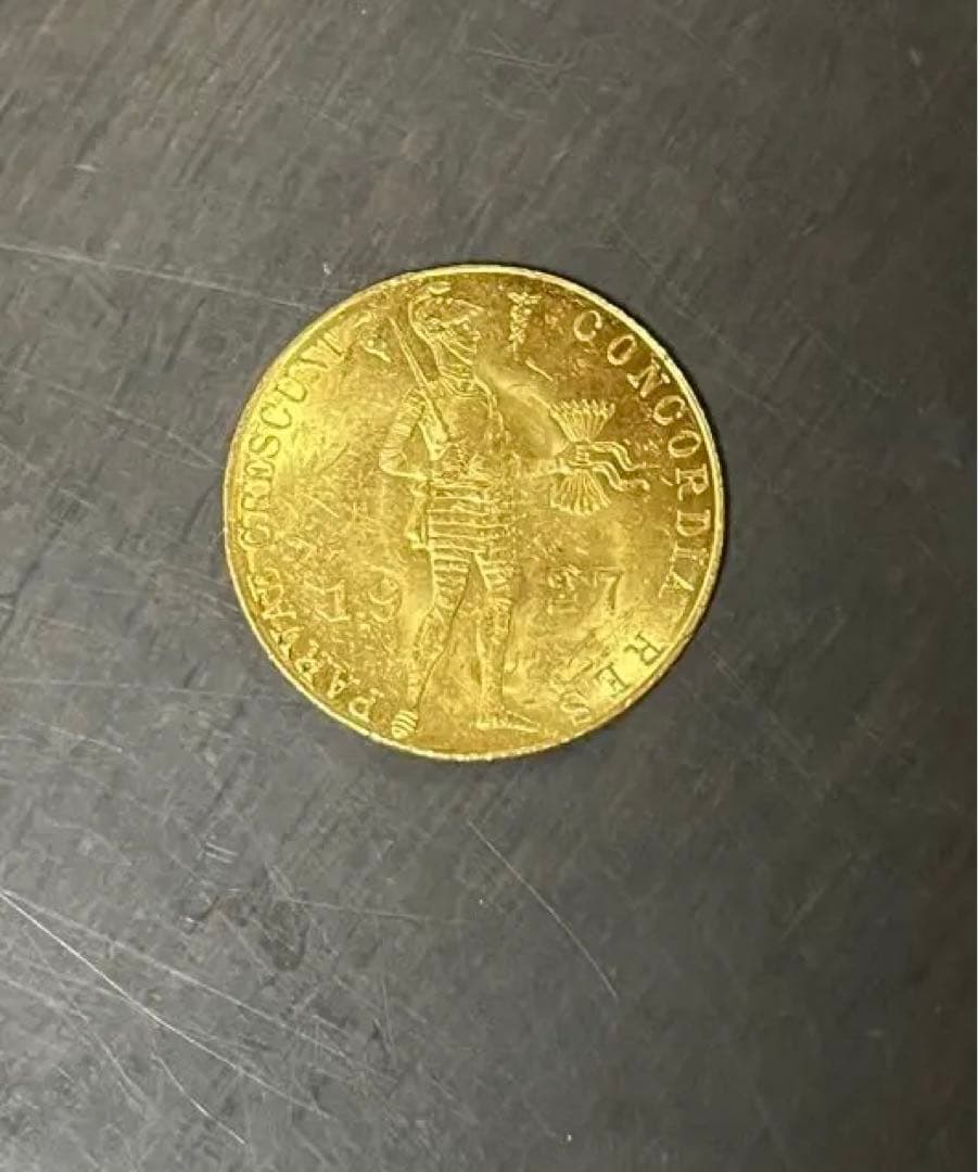 しゅうちゃんさん専用　最終値下げ！　オランダ ダカット金貨 1927年発行