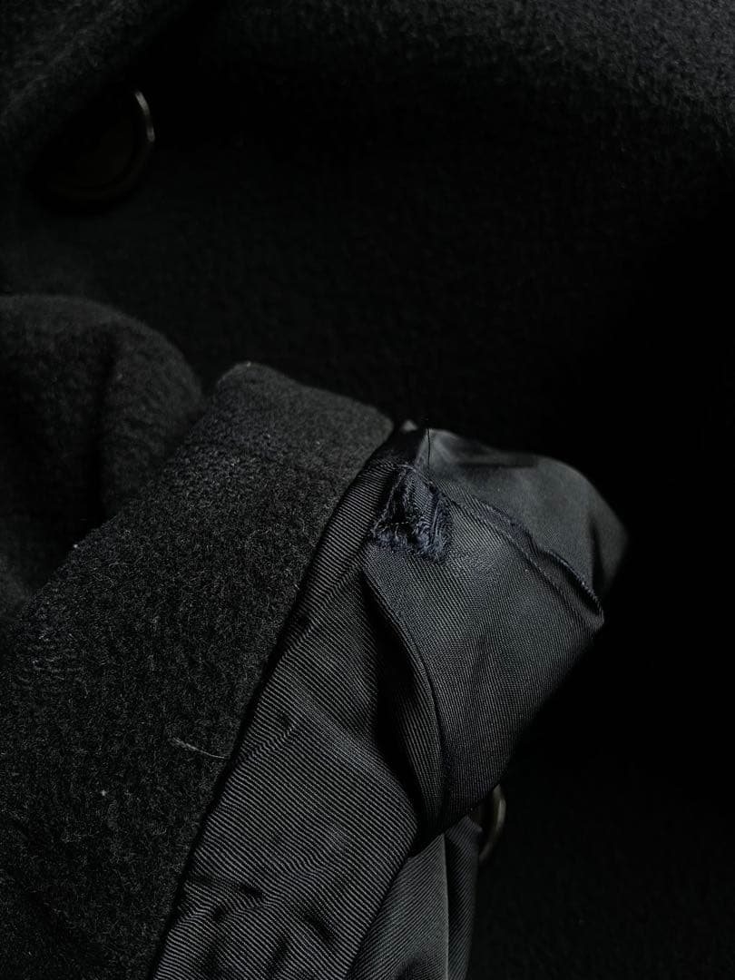 1995 トリコ コムデギャルソン デカボタン フード Aライン ロング コート