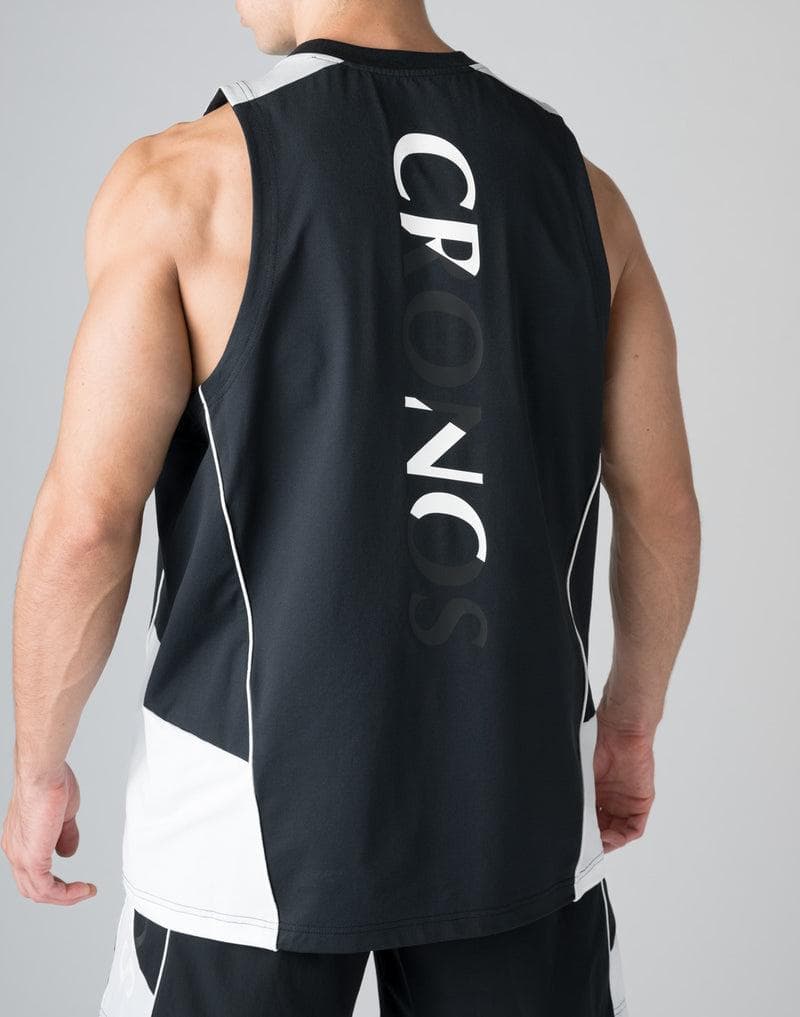 CRONOS SIDE INSERTS TANKTOP BLK L 新品未開封