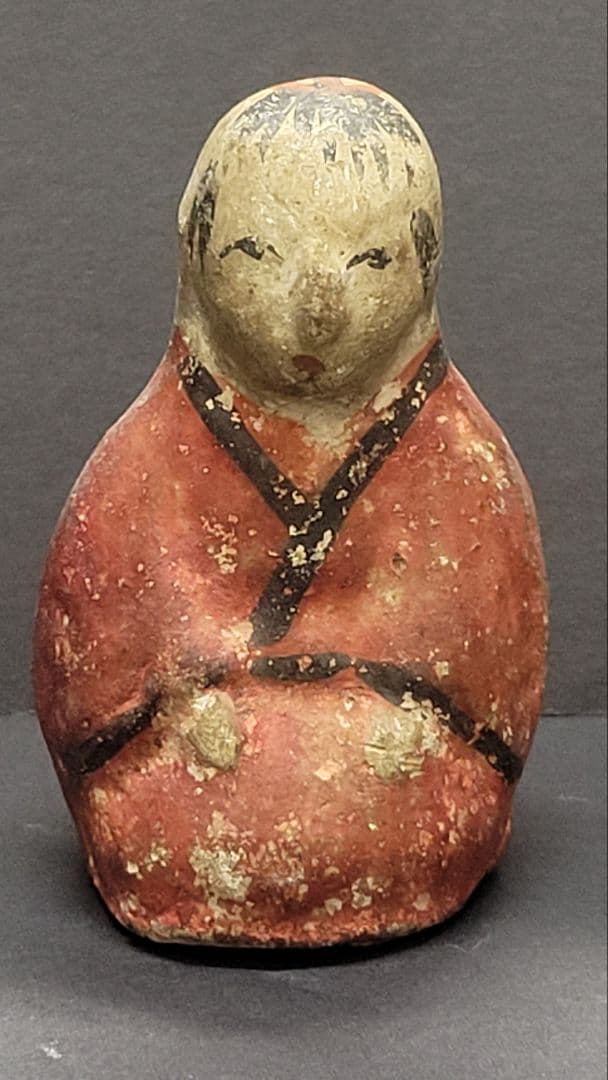 幕末～明治時代 堤人形 かわや神 厠神 宮城県 郷土人形 土人形 トイレの神様