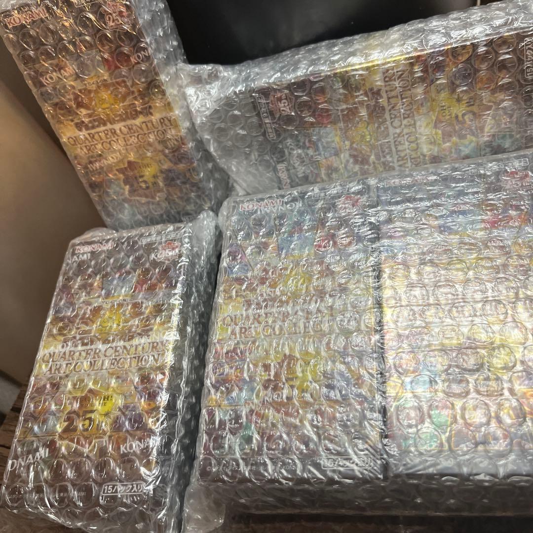 遊戯王 QUARTERCENTURYARTCOLLECTION ボックス5個