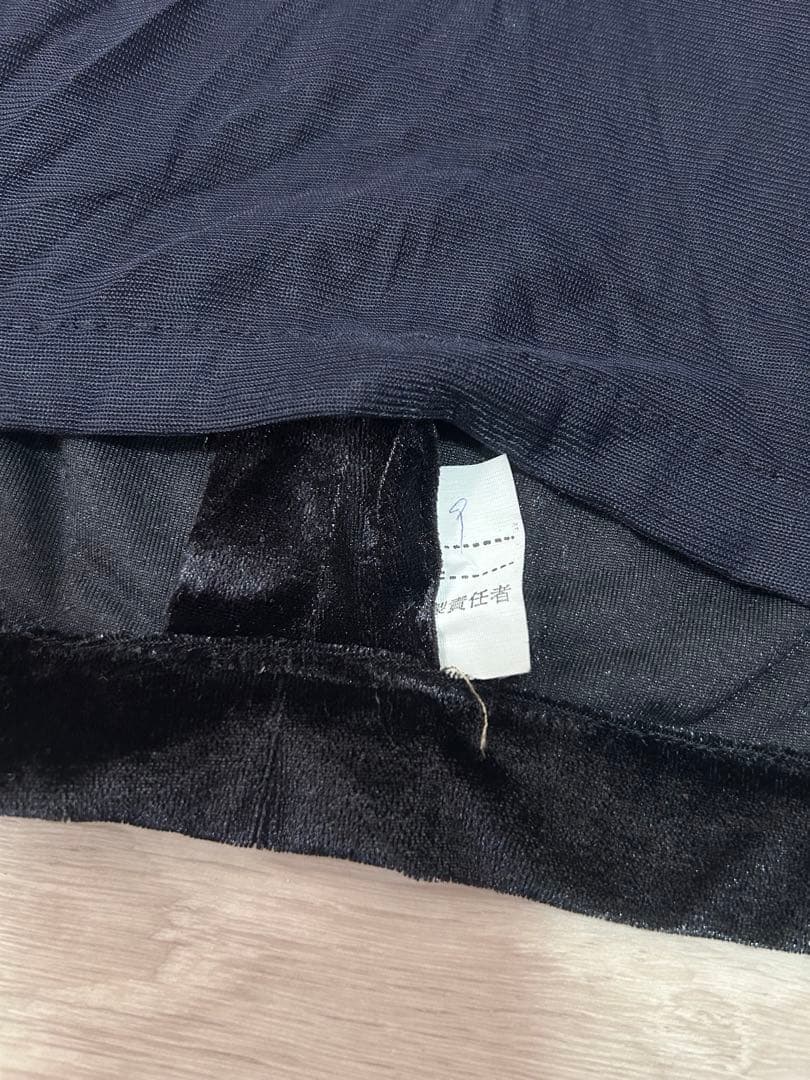 ベロア スパンコール チャイナドレス