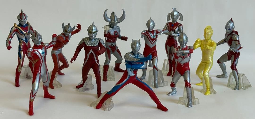ウルトラマンフィギュア 11体セット（アルティメットソリッド、HDM創絶　他）