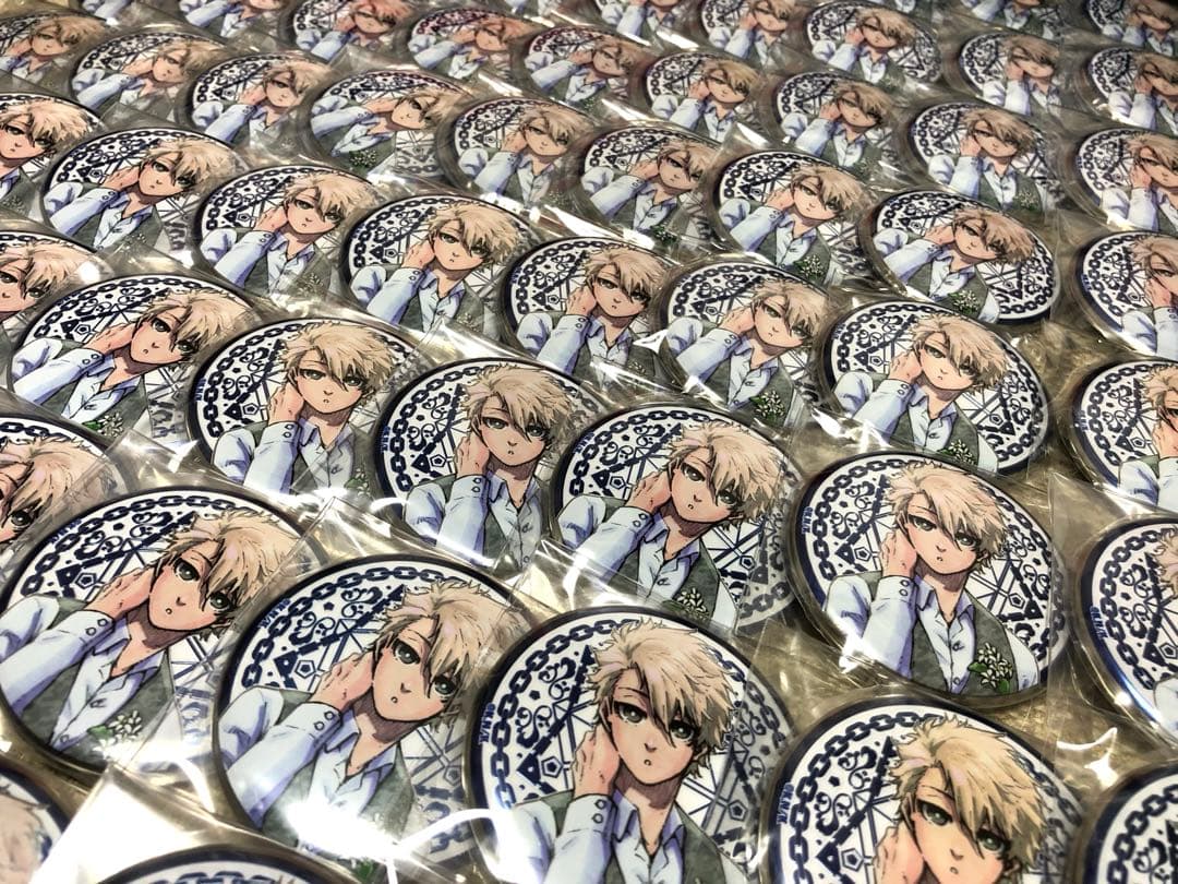 ブルーロック ブルロ 展 エゴ展 アルティメタル缶バッジ 凪