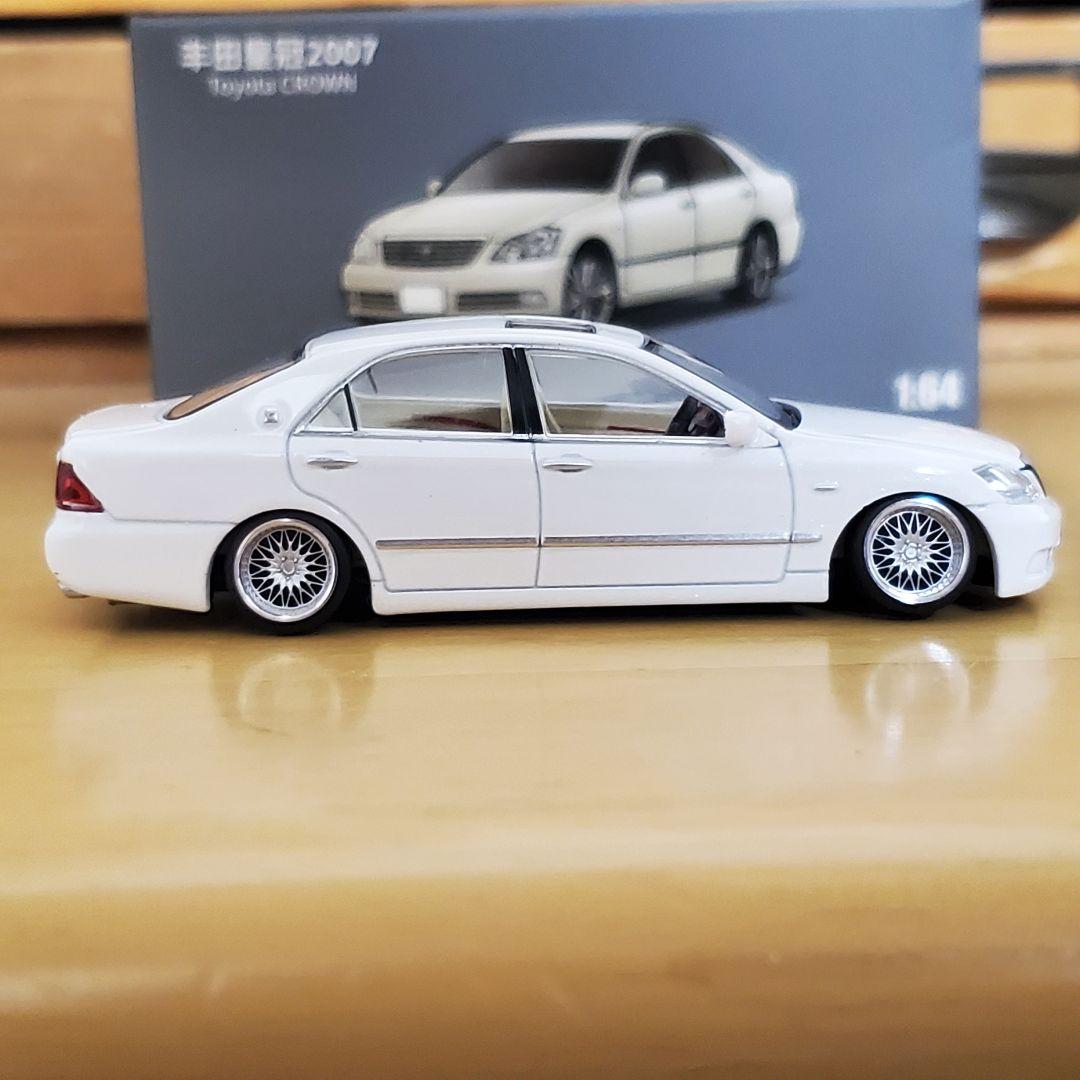 トヨタ 18クラウン ホイール 車高 キャンバー カスタム 1/64