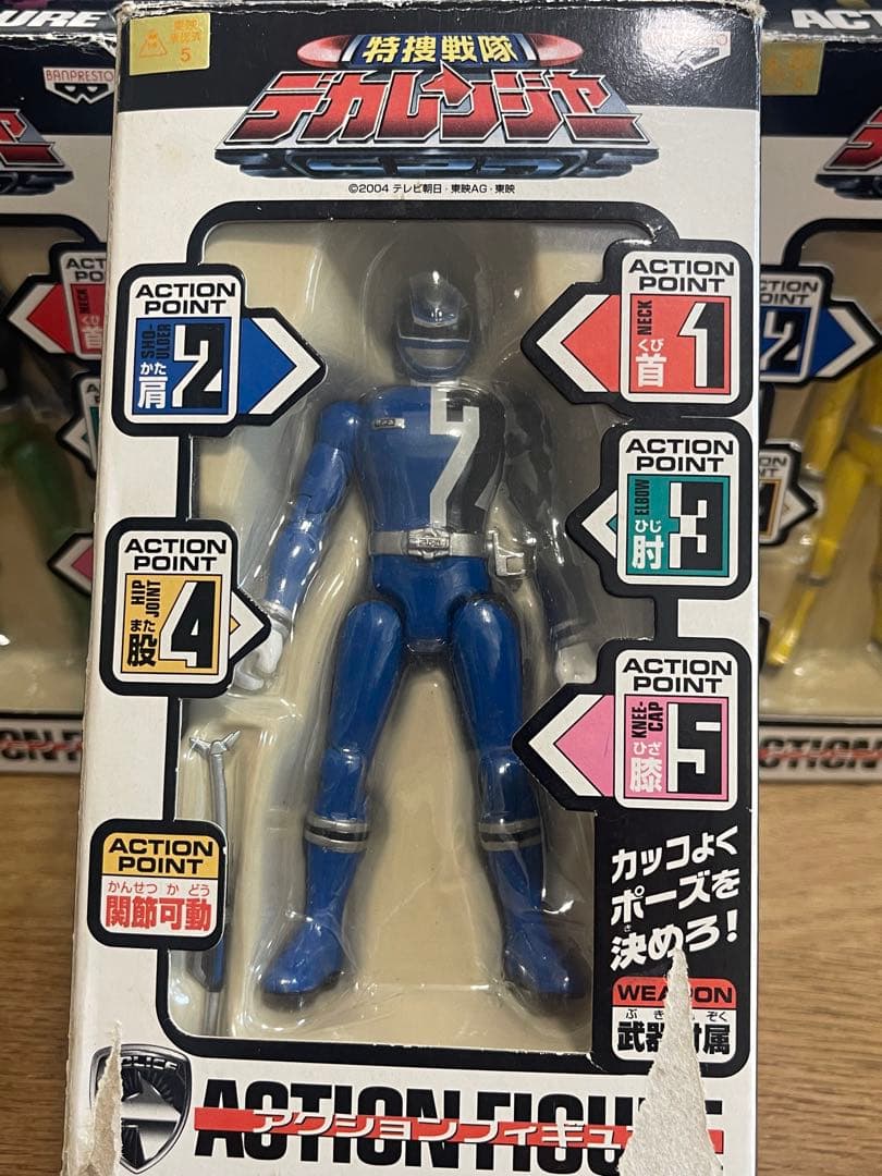 特捜戦隊　デカレンジャー　フィギュア　戦隊ヒーロー　特撮 平成　おもちゃ