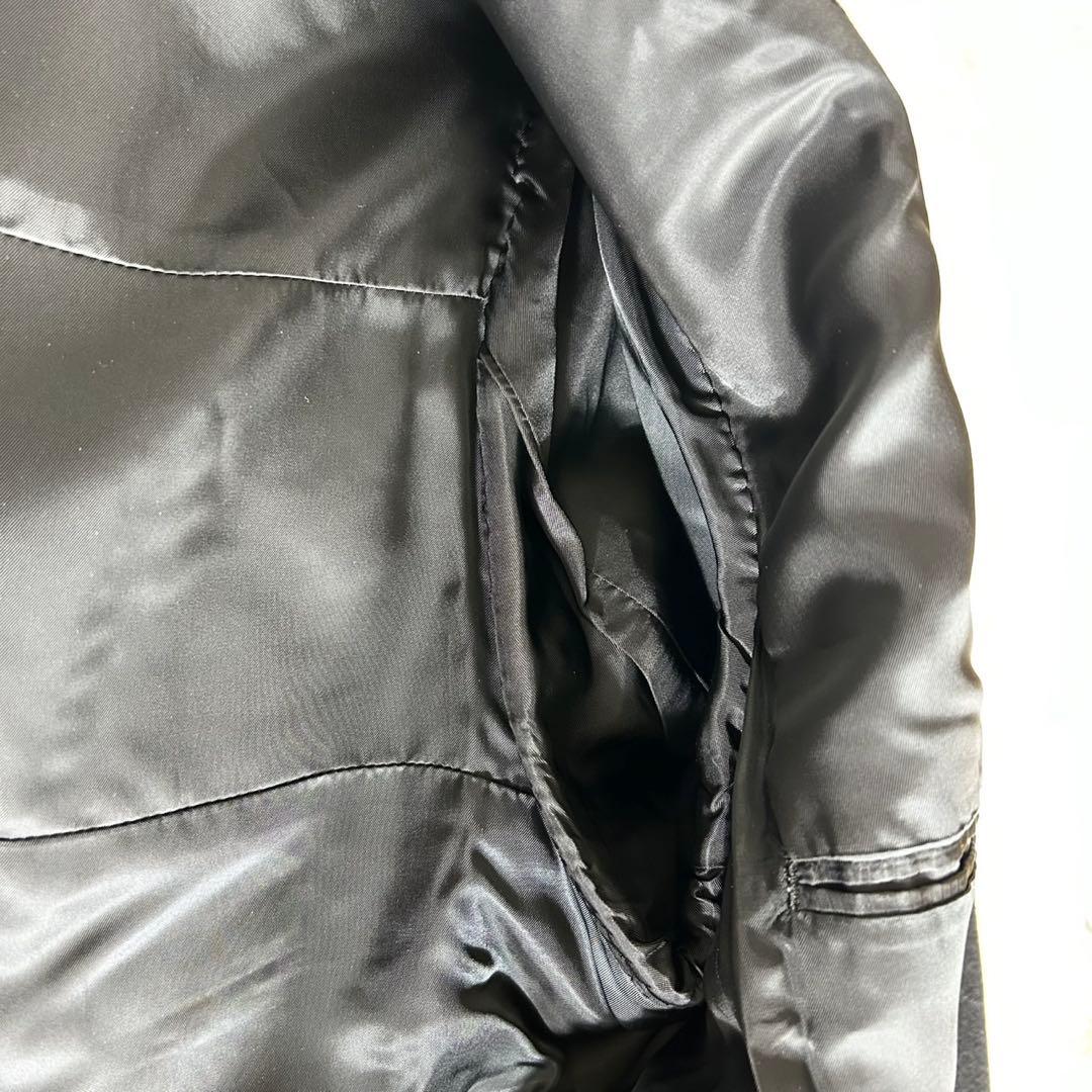 完売品✨UN3D. アンスリード アシンメトリー コート ノーカラー ブラック