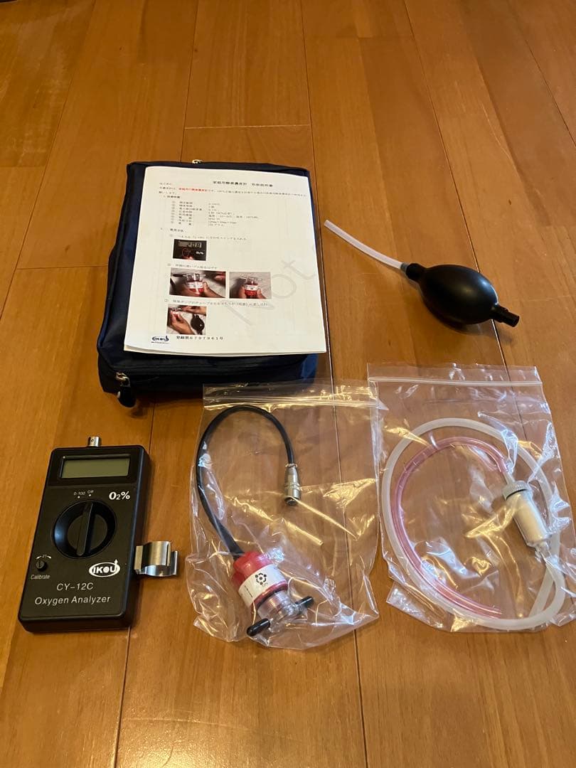 ペット用酸素濃縮器mini1.5 酸素室セットS +濃度計CY-12X