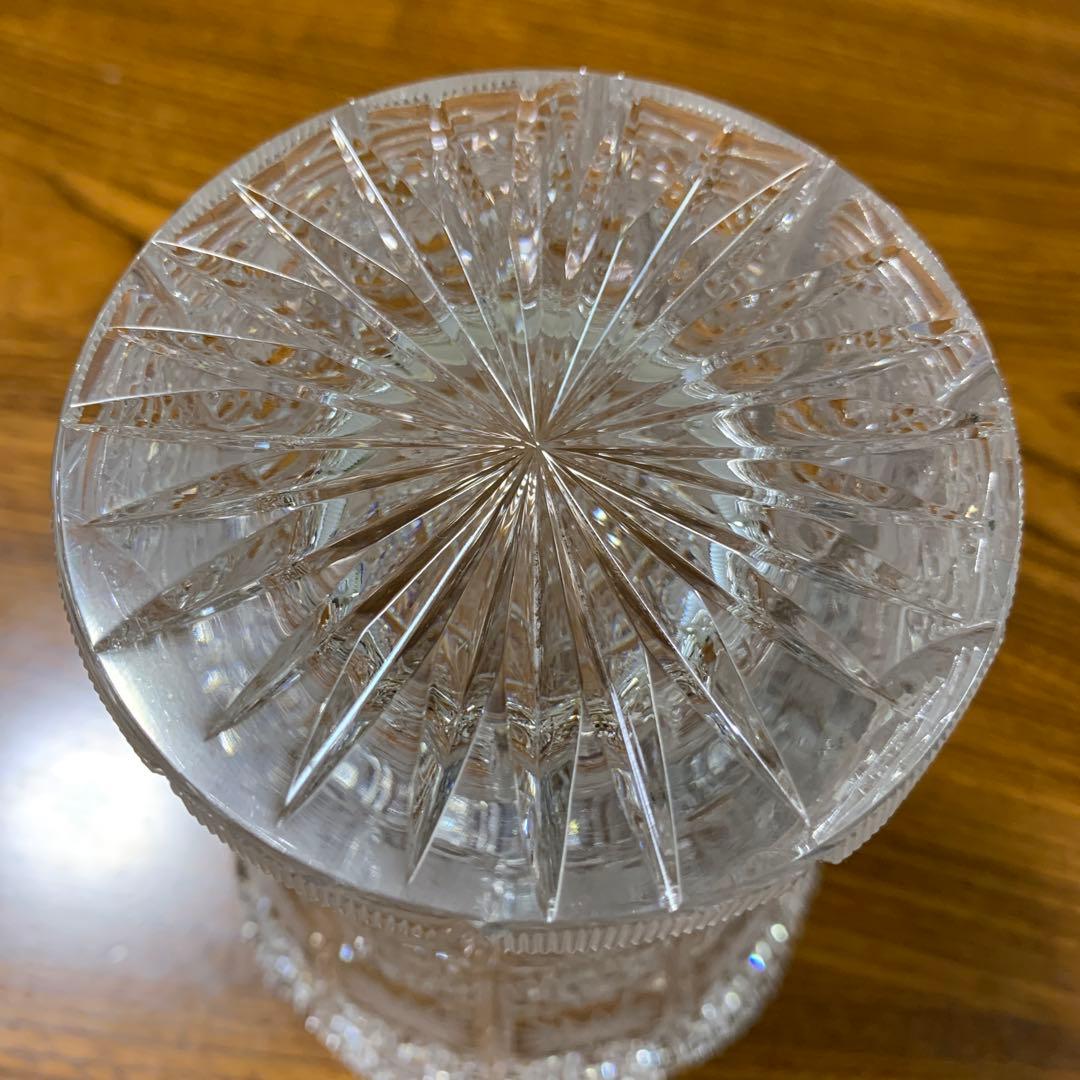 ボヘミア クリスタルガラス BOHEMIA 花瓶 花器　ミニブーケ