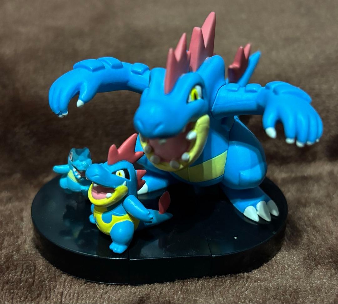 立体ポケモン図鑑 金銀御三家まとめ売り