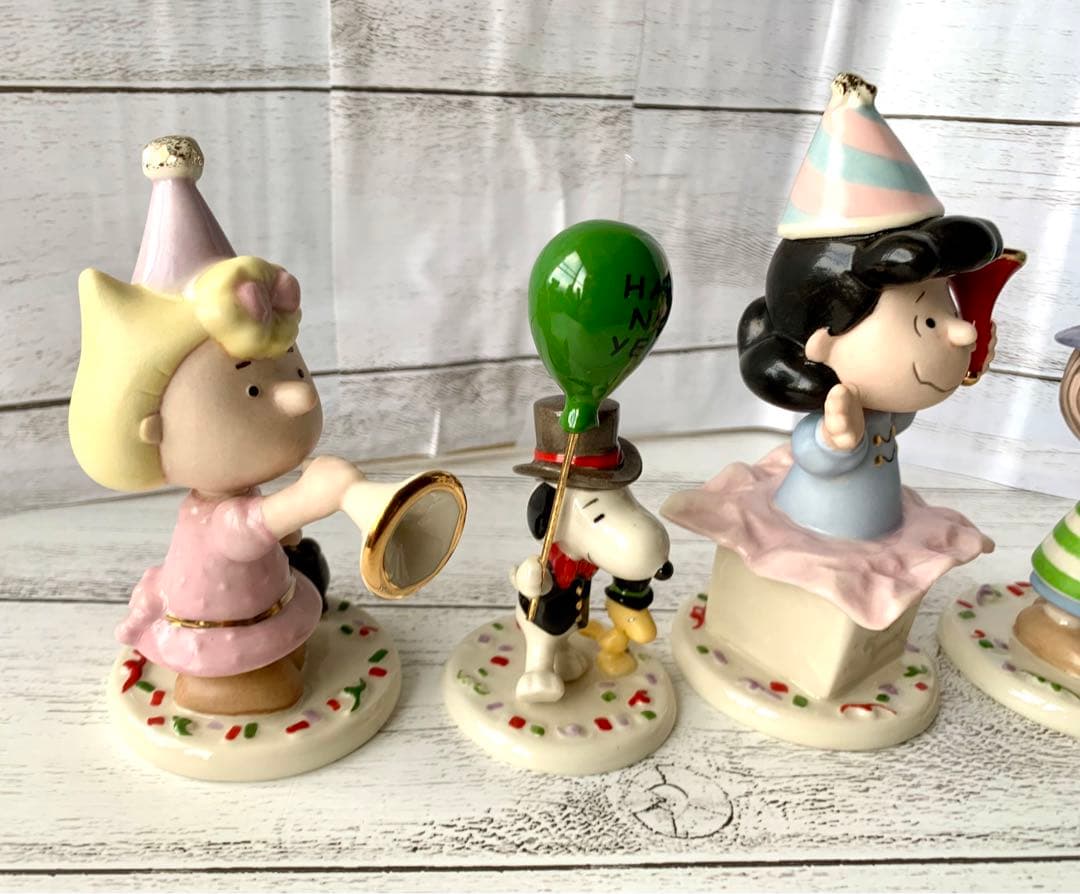 レノックス　lenox スヌーピー　陶器 フィギュア　セット
