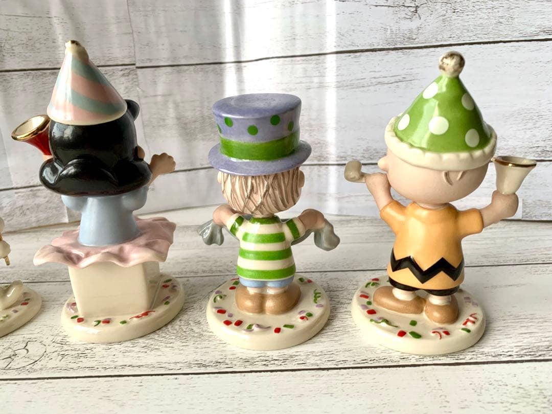 レノックス　lenox スヌーピー　陶器 フィギュア　セット