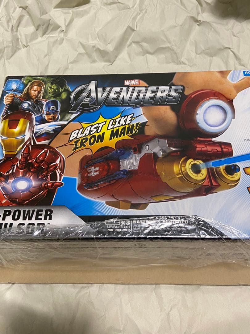 【ハズブロ ロールプレイ】エレクトロニック／アイアンマン・リパルサー　※入手困難