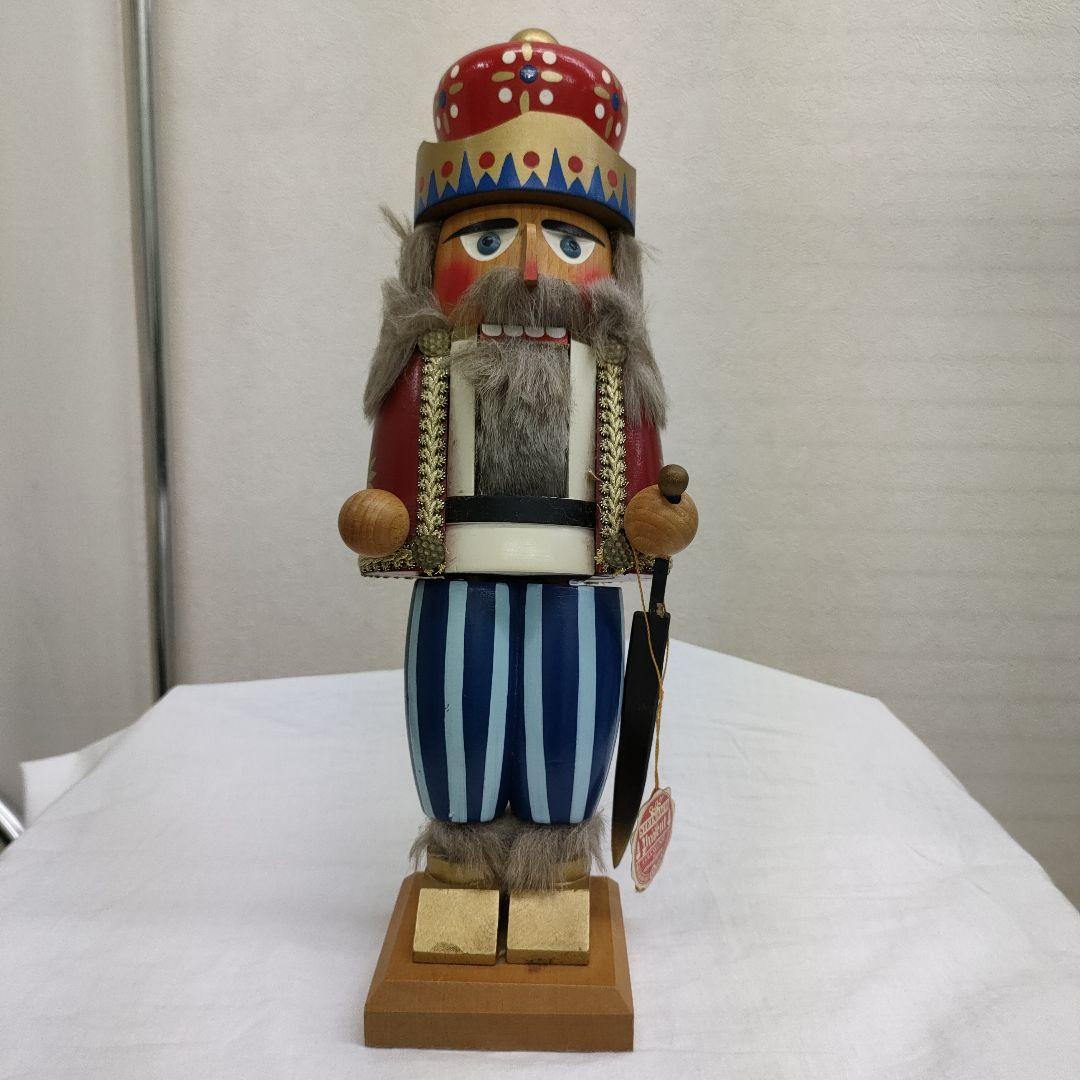 くるみ割り人形 木製 高さ約37cm