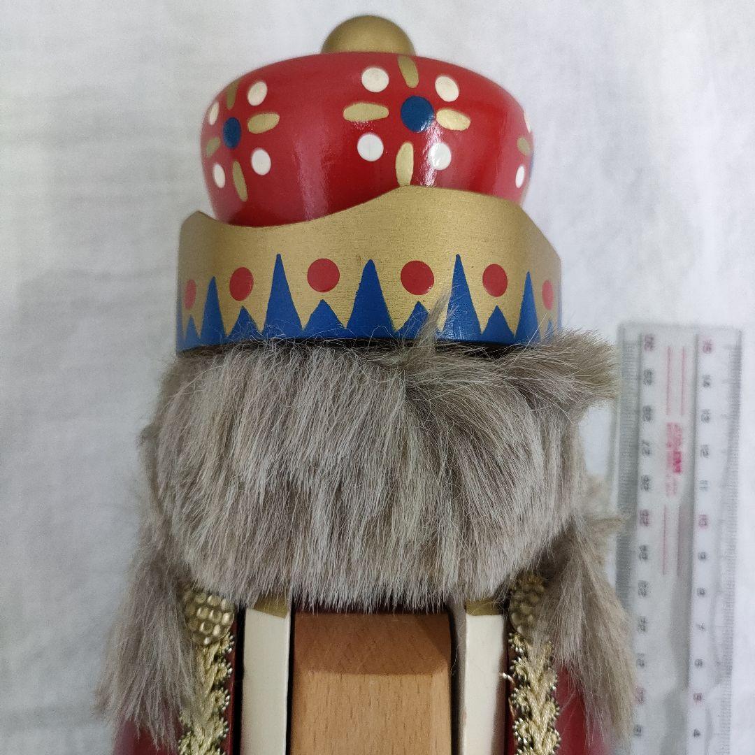 くるみ割り人形 木製 高さ約37cm