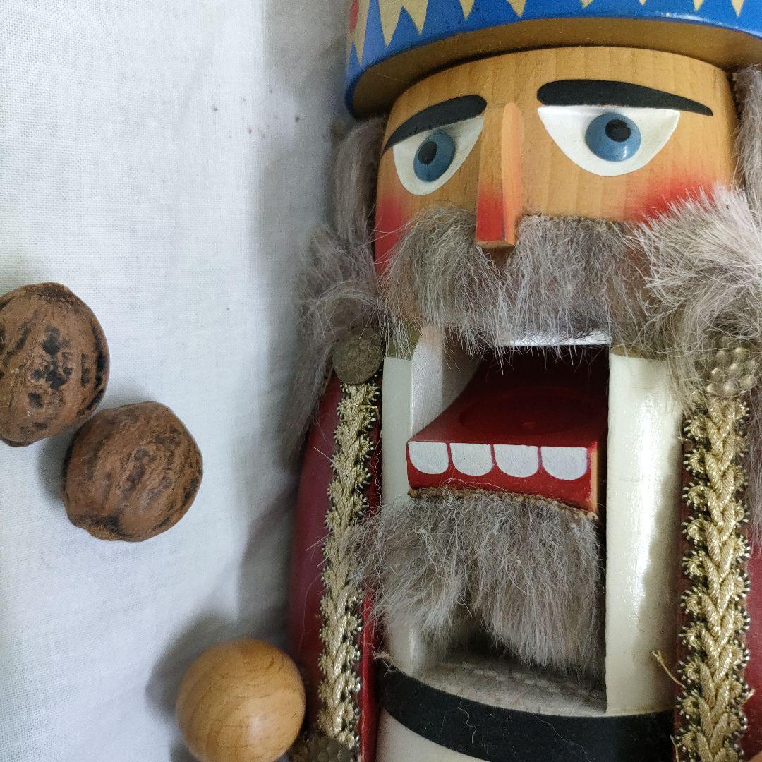 くるみ割り人形 木製 高さ約37cm