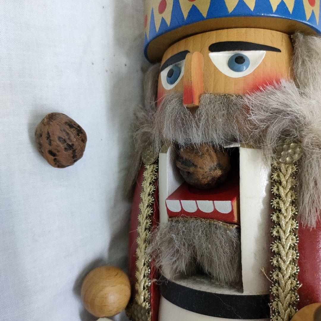 くるみ割り人形 木製 高さ約37cm