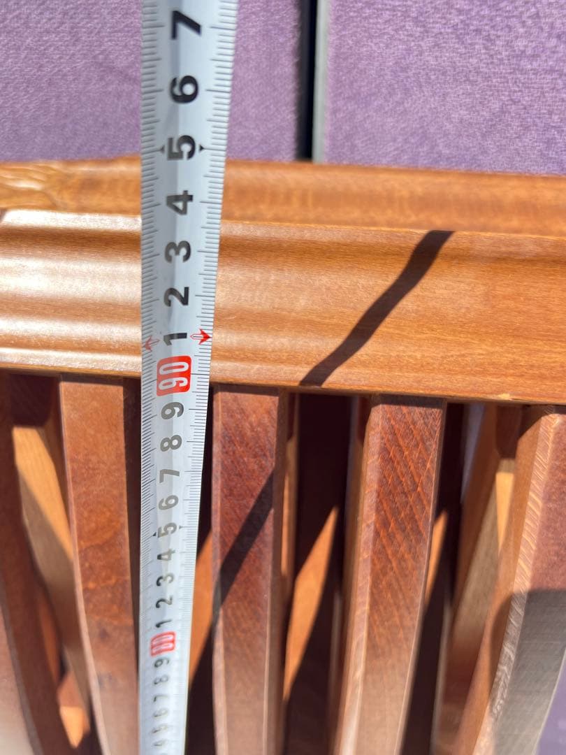 ライオン イタリア製アンティーク折りたたみ椅子