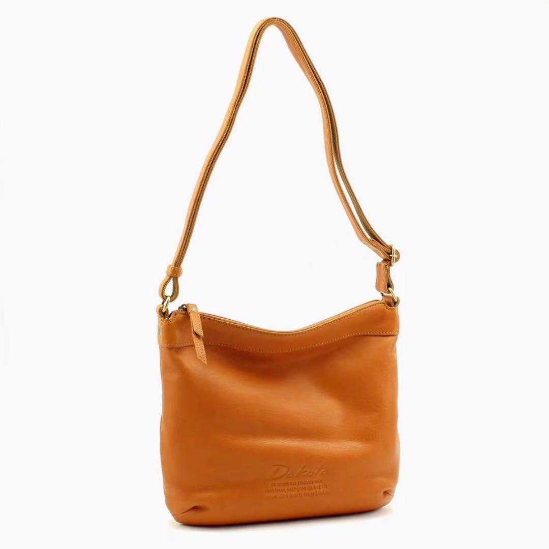 Dakota ダコタ　ショルダーバッグ　ジェントリー　ブラウン　レザー