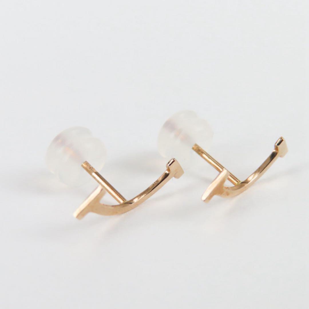 き*い様 【本物保証】K18PG スマイルピアス｜18金ピンクゴールド／スマイル