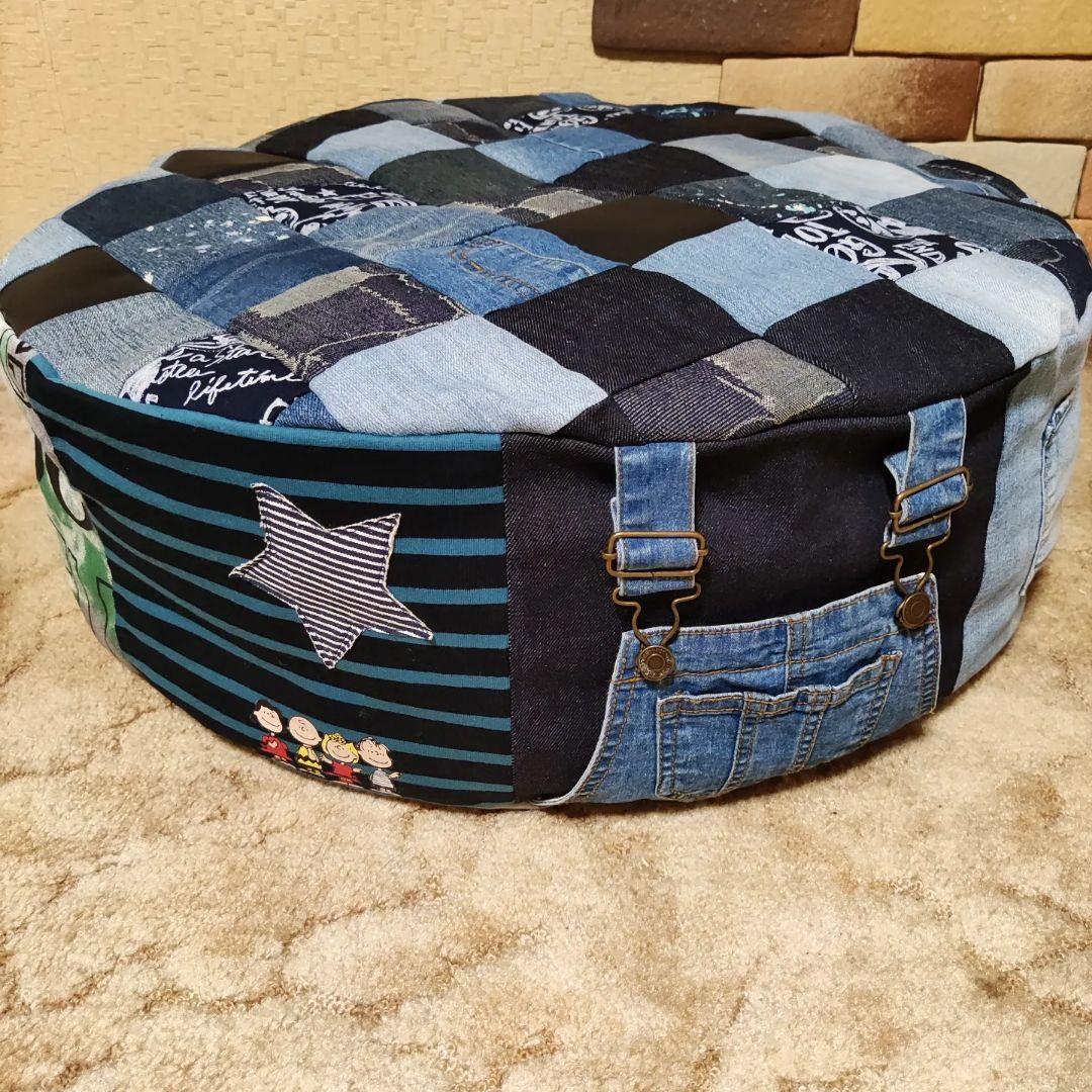 ハンドメイドペットベッド→ペットクッションΦ60ドッグベッド