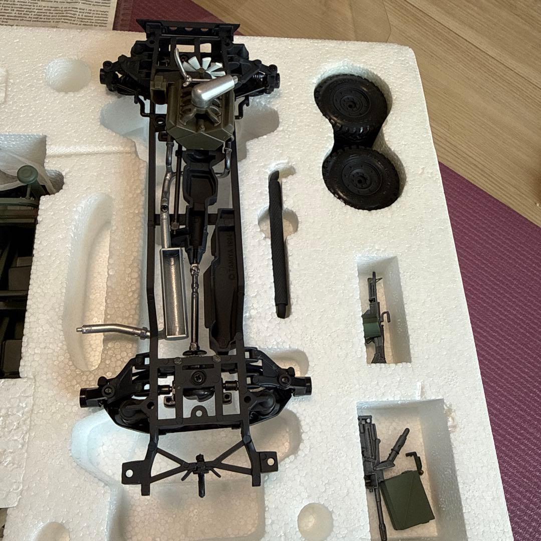 タミヤM1025 HUMMER（ダイキャスト塗装済み半完成キット）