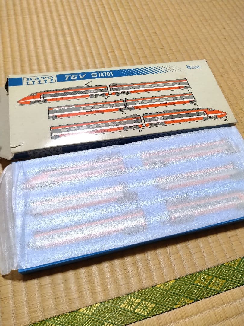 TGV S14701 Nゲージ 6両セット　フランス国鉄　鉄道模型　KATO