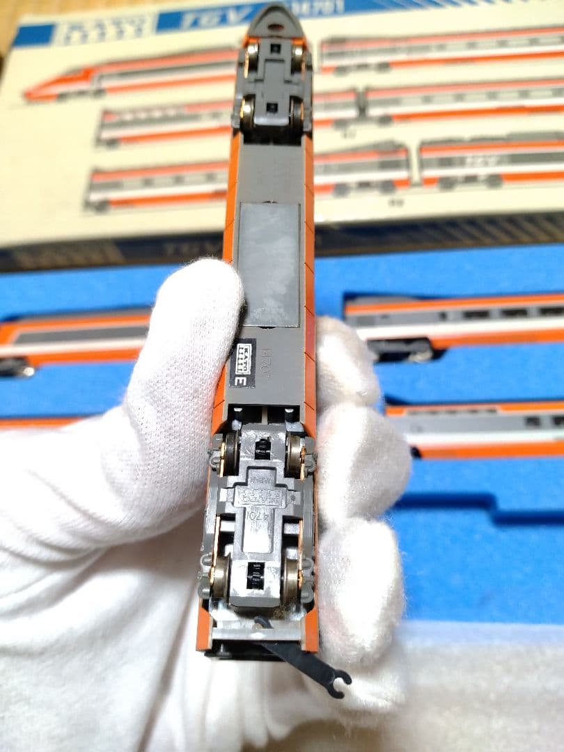 TGV S14701 Nゲージ 6両セット　フランス国鉄　鉄道模型　KATO