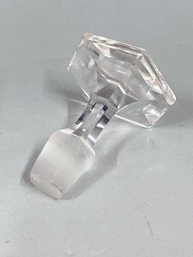 E620 明治ガラス　江戸切子ガラス　デキャンタ　江戸ガラス