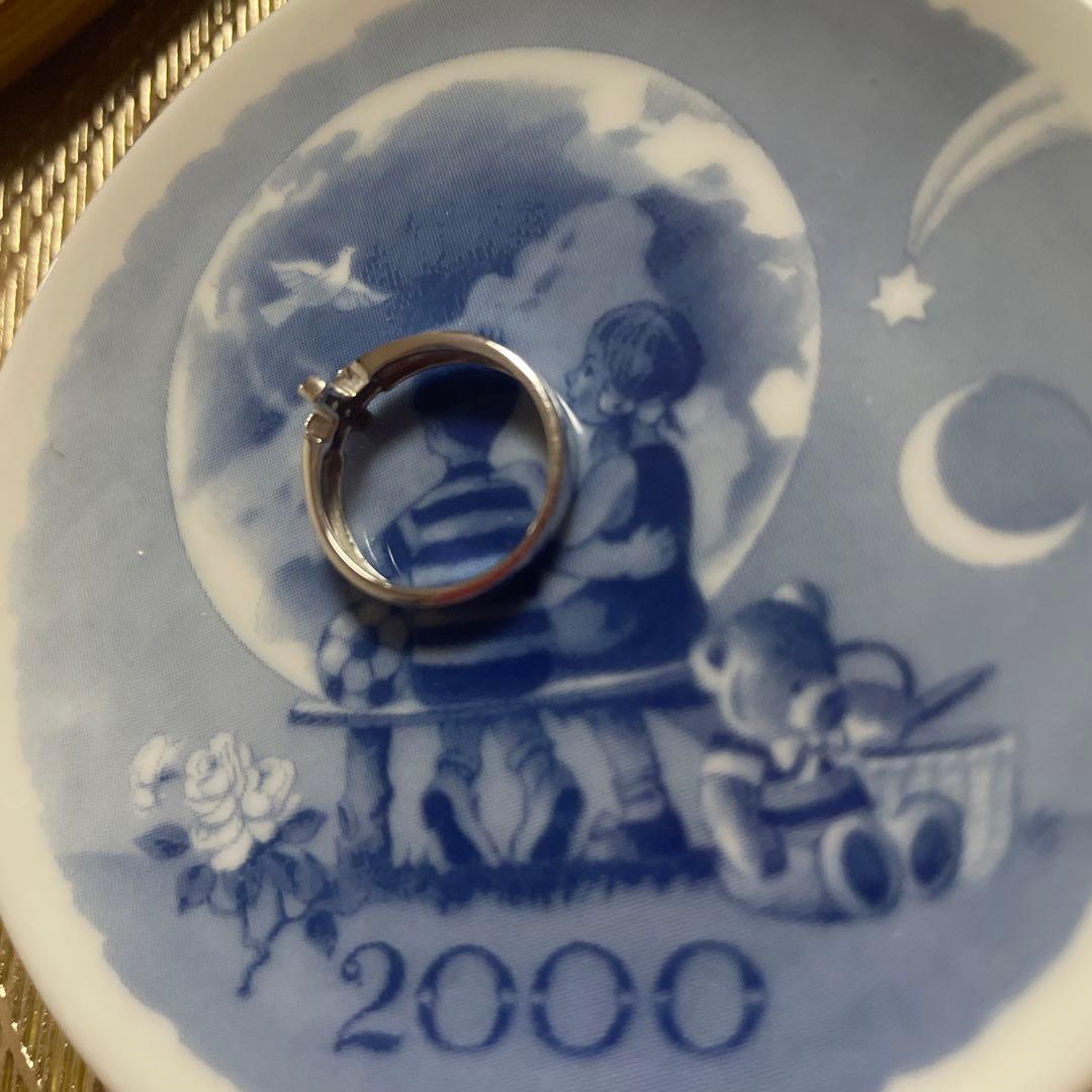 K14WGクロスモチーフ リング