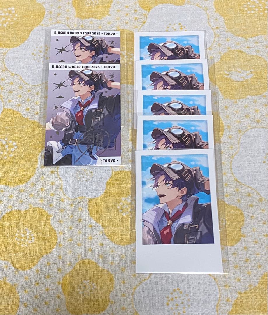 あ*ち様 SitR 東京公演 チェキ風カード 剣持刀也 7点セット