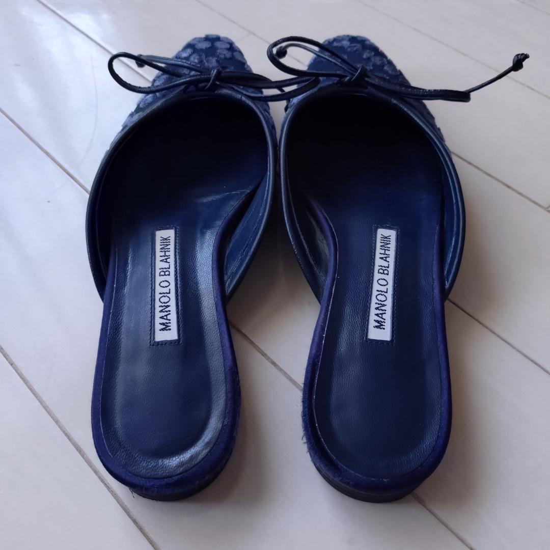 マノロブラニク BALLERIMU ミュール 35 サンダル