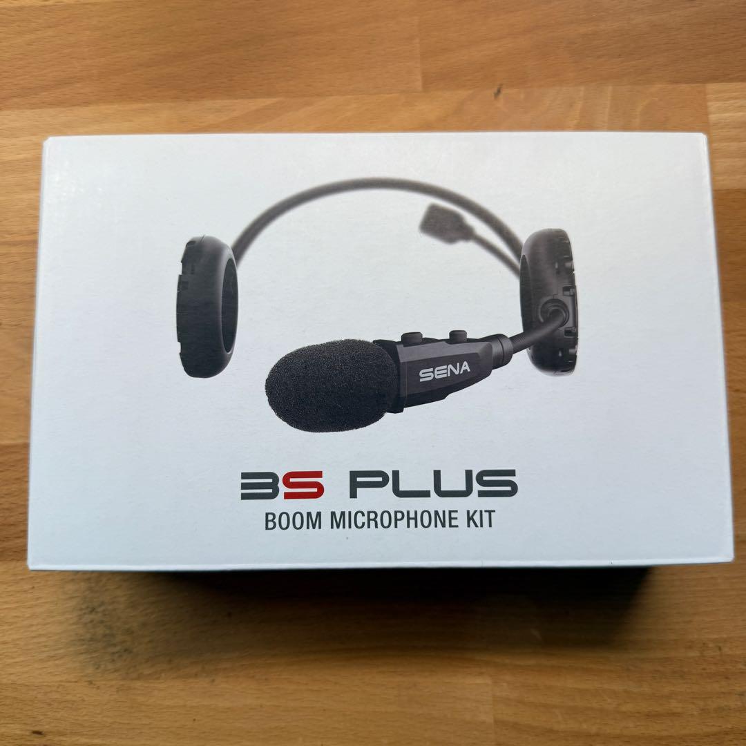 SENA 3S PLUS（セナ）ヘルメット用インカム／使用1回／付属品完備