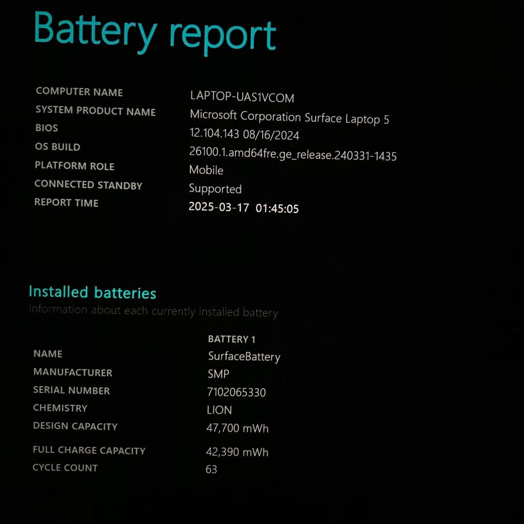 【超美品・12世代】Surface Laptop5 8G/256G Office