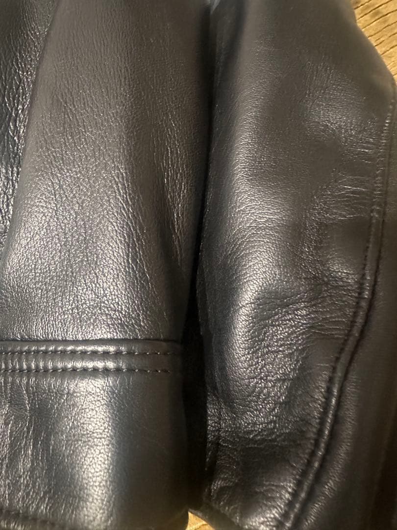 新品未使用　24SS 定価242000円　ワコマリア　レザーライダースジャケット