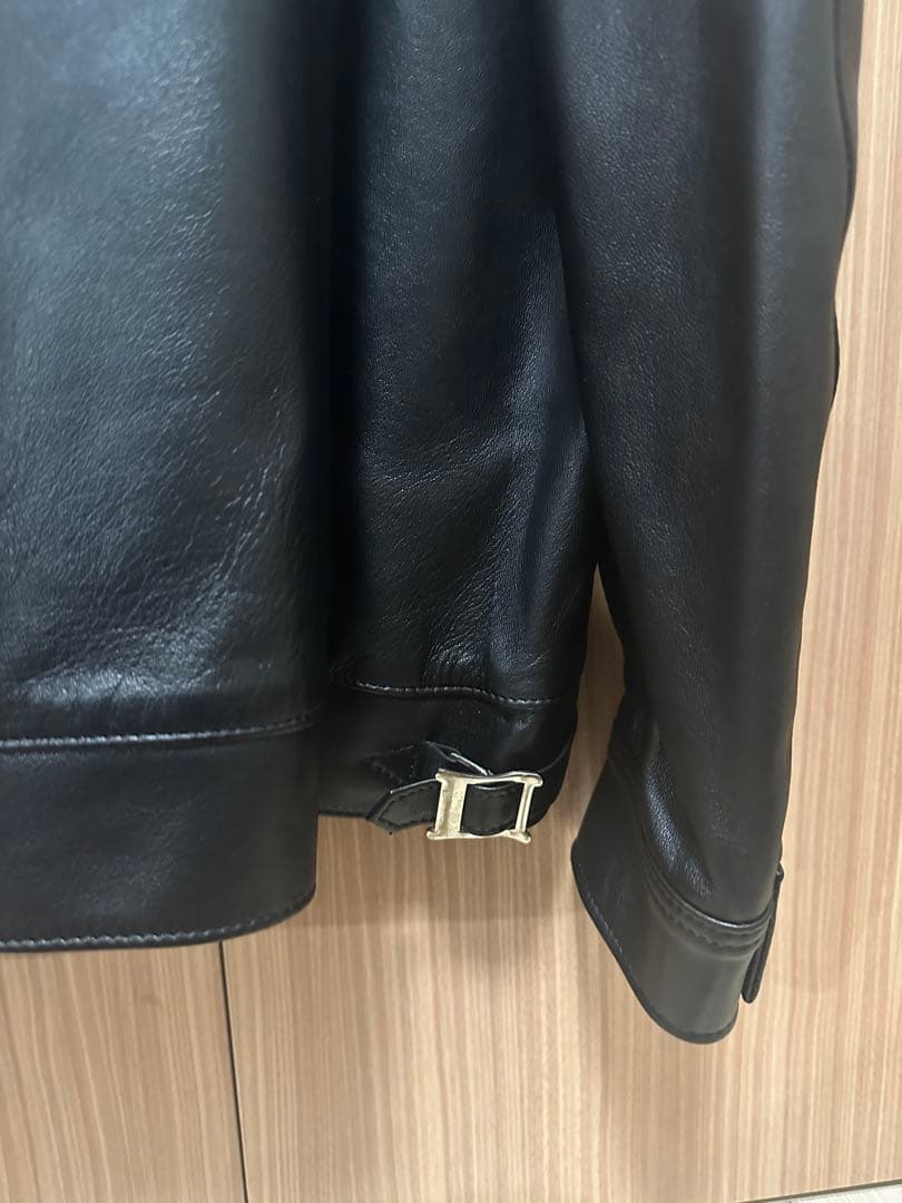 新品未使用　24SS 定価242000円　ワコマリア　レザーライダースジャケット