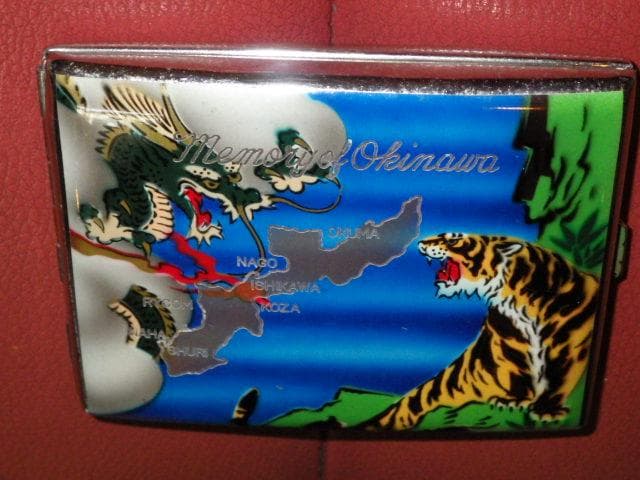 50’S★スーベニア★シガレットケース★25★ビンテージ★タバコ入れ★スカジャン