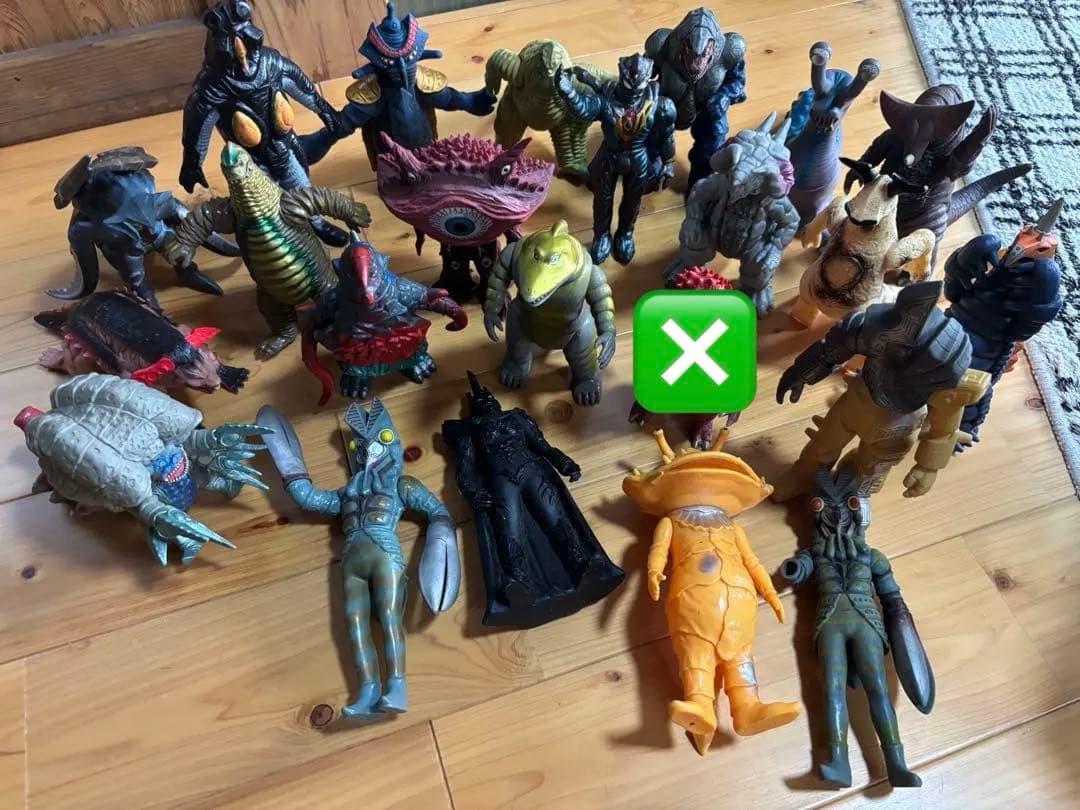 ウルトラマン　ソフビ　セット　貴重