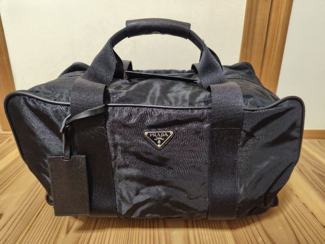 マヨラーさま専用［ほぼ新品］PRADA ボストンバッグ VIAGGIO