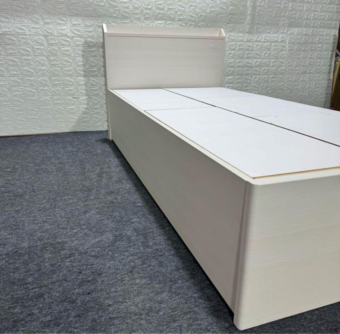 ニトリ ベッドフレーム ジオチェスト 収納 シングル 格安d4599