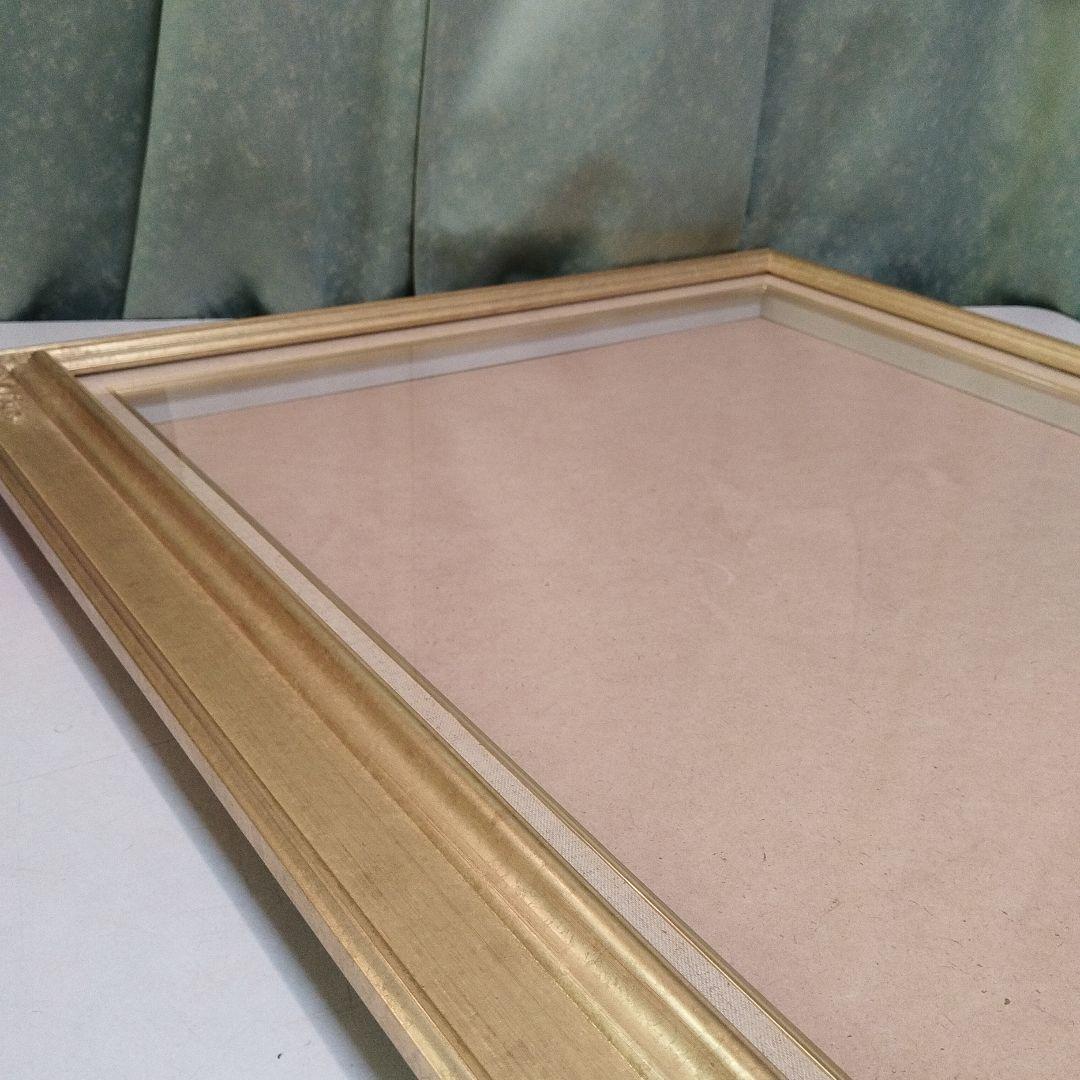 額縁【 P20 】キャンパスサイズ　金色　油絵額縁　キャンパス用　アート用品