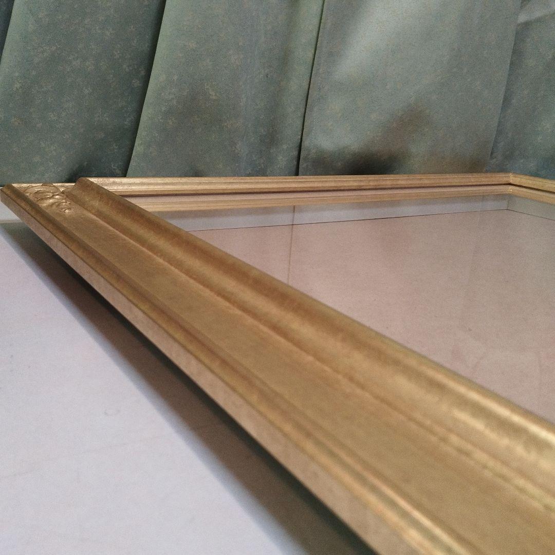 額縁【 P20 】キャンパスサイズ　金色　油絵額縁　キャンパス用　アート用品